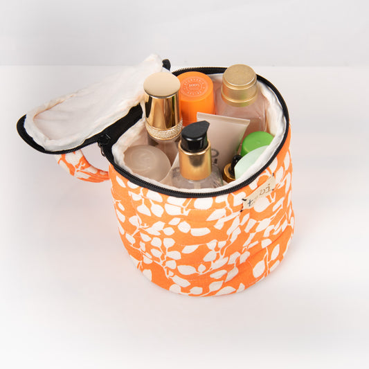 Cannes Toiletry Bag Orange