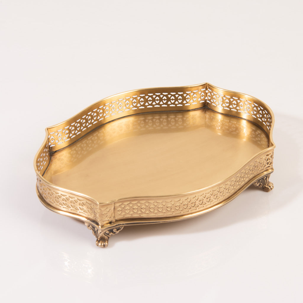 Prayagraj Brass Tray