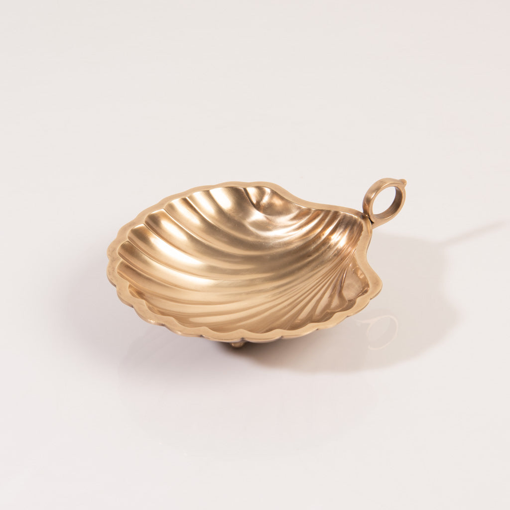 Uraiyur Brass Shell Bowl Large