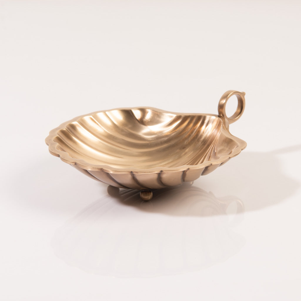 Uraiyur Brass Shell Bowl Large