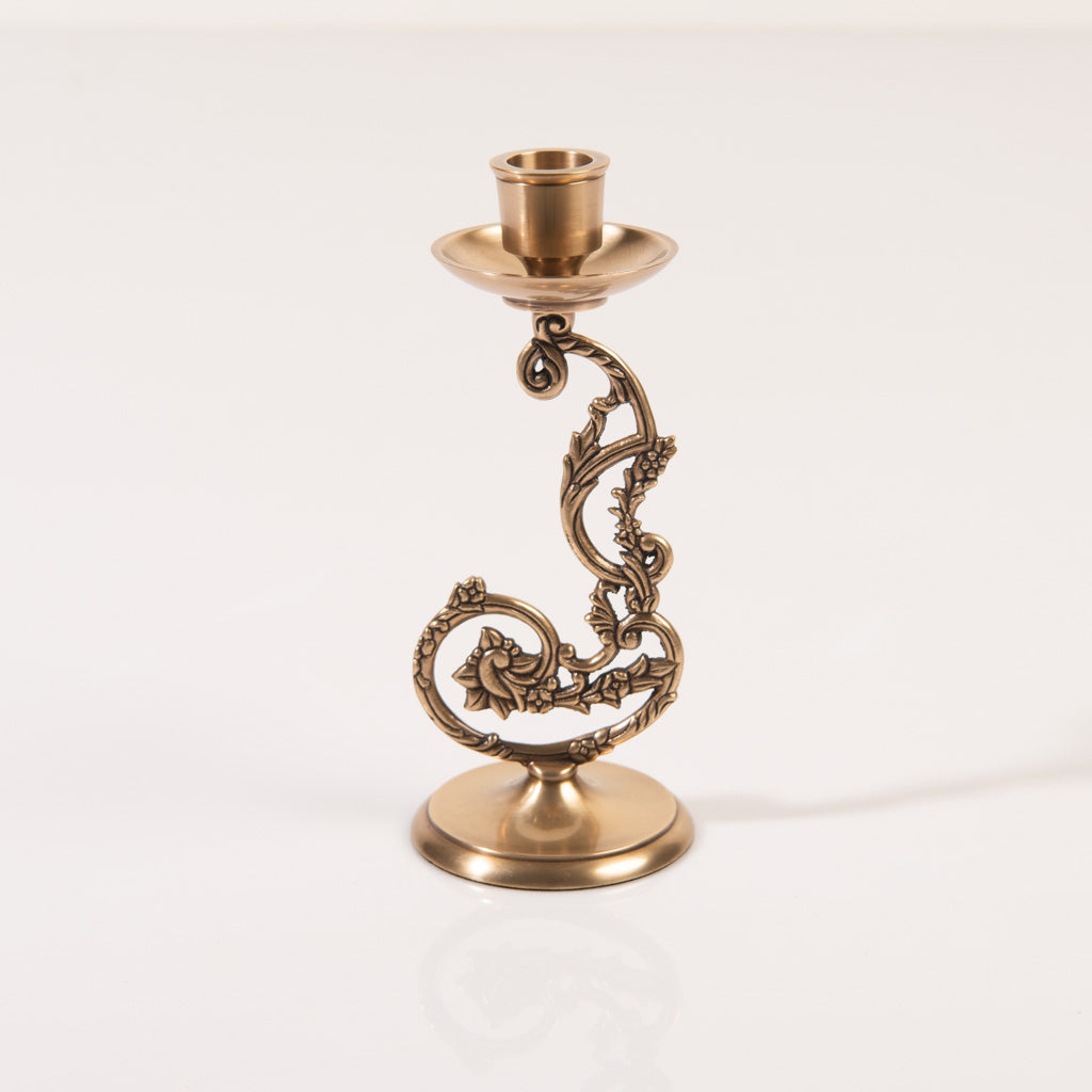 Puri Brass Candle Stand