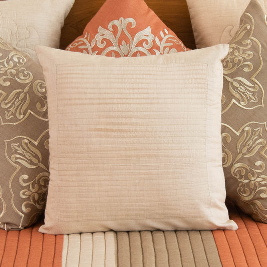 Munga silk cushion covers natural