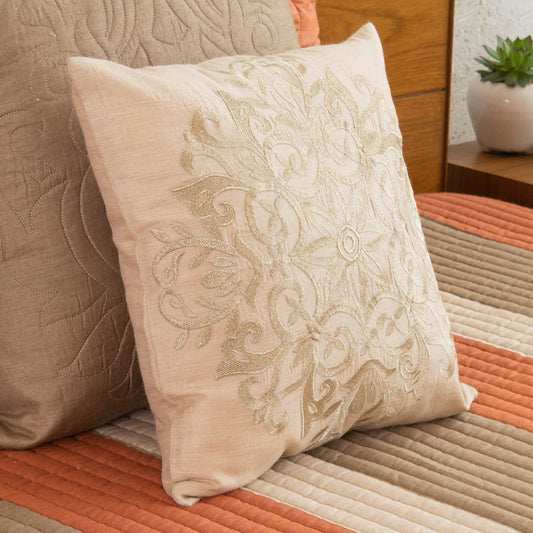 Munga silk cushion covers natural