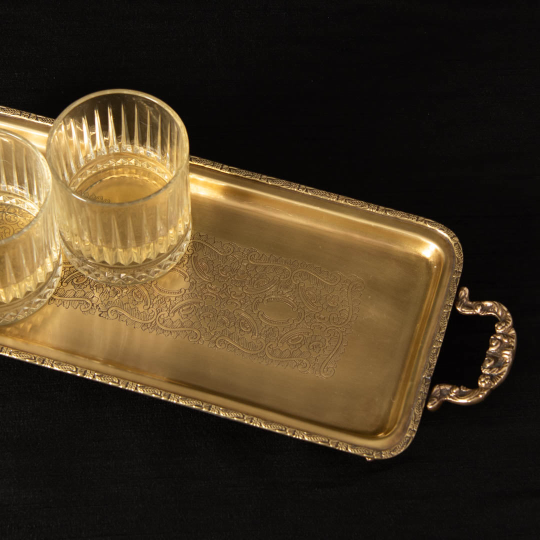 Tuni Brass Tray