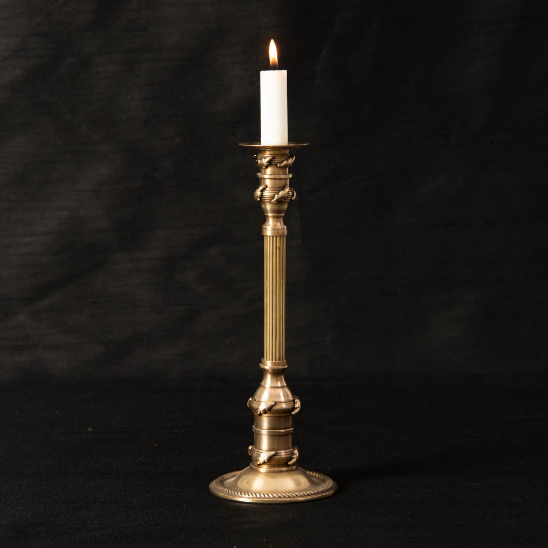 Pushkar Brass Candle Stand