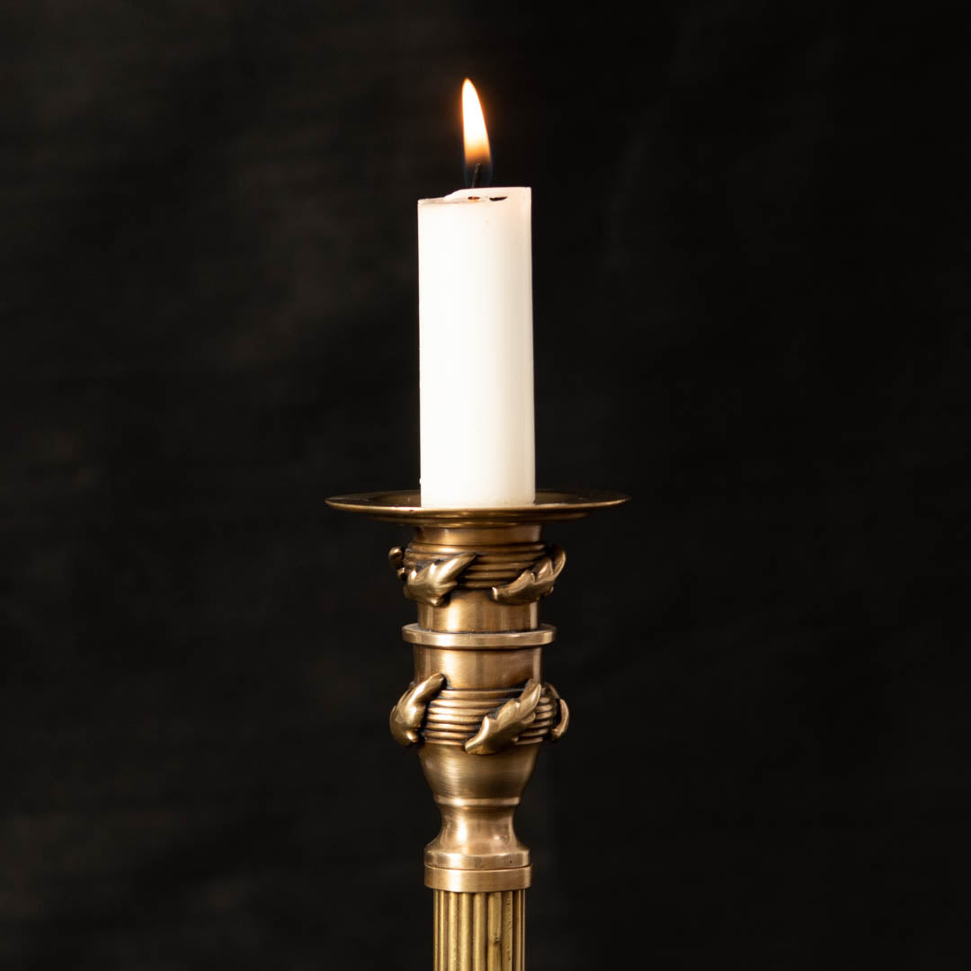 Pushkar Brass Candle Stand