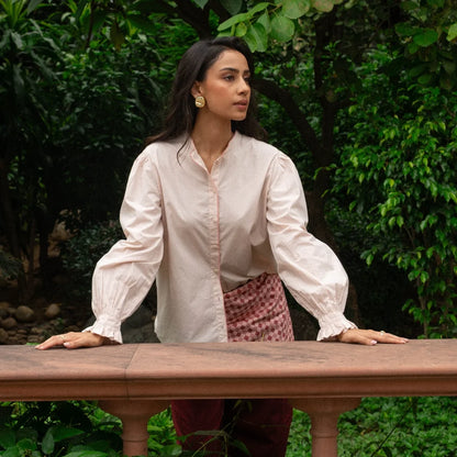 Trisha Cotton Poplin Shirt