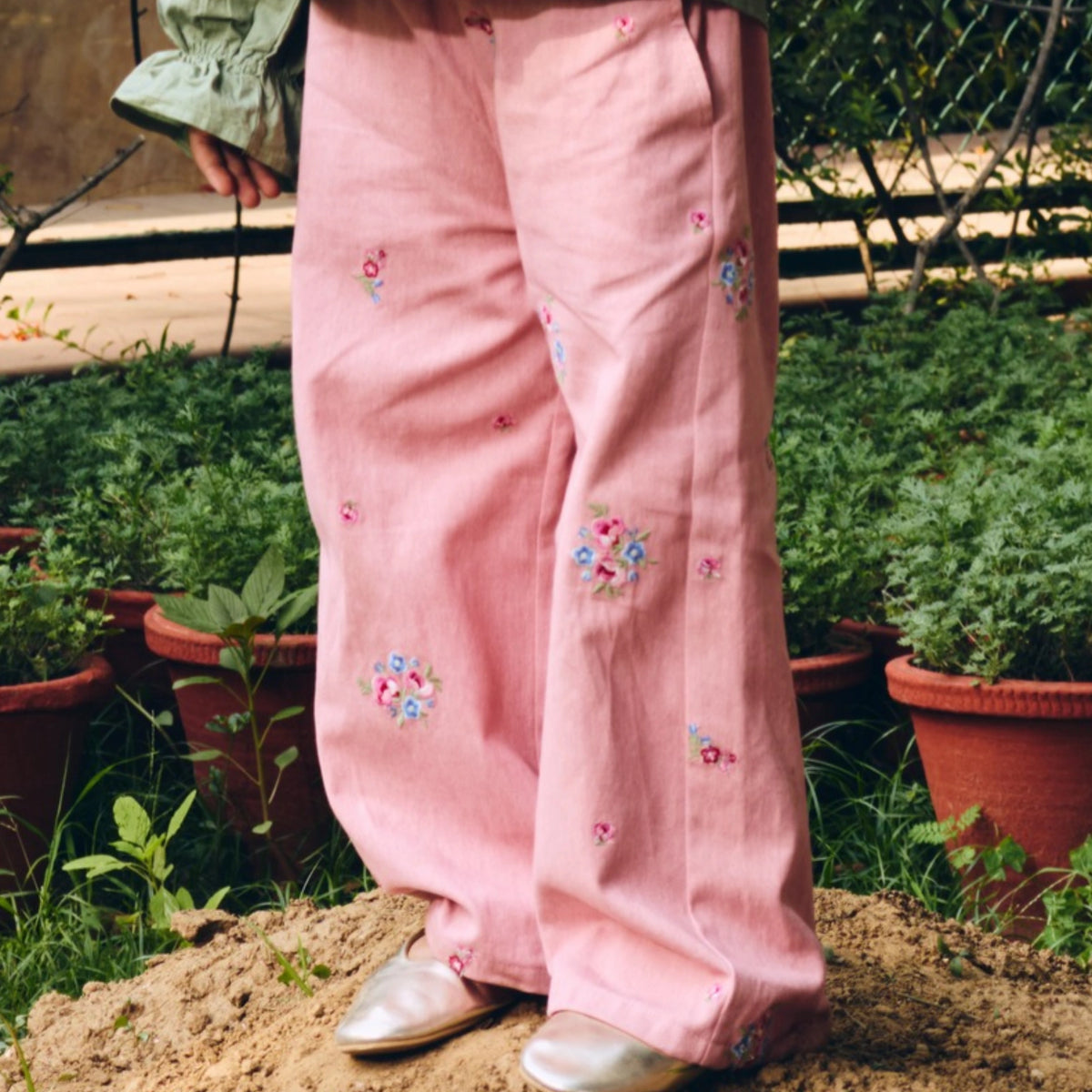 Fitoor embroidered Pants