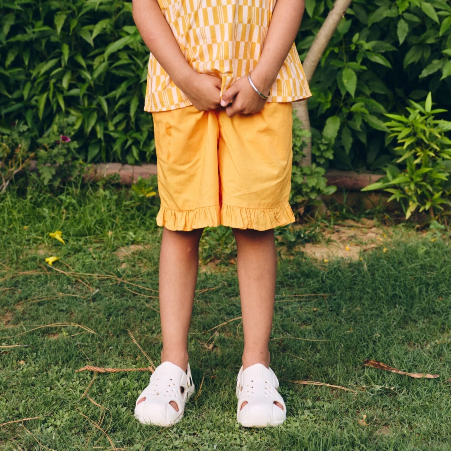 Kesar Frill Shorts