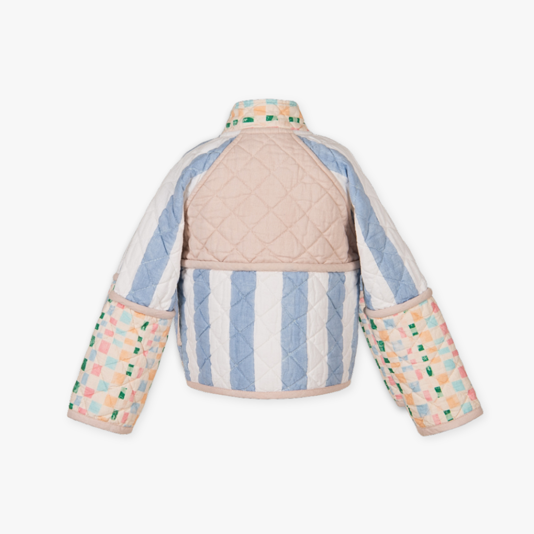 Nirvana Patchwork Cotton Quilted Jacket
