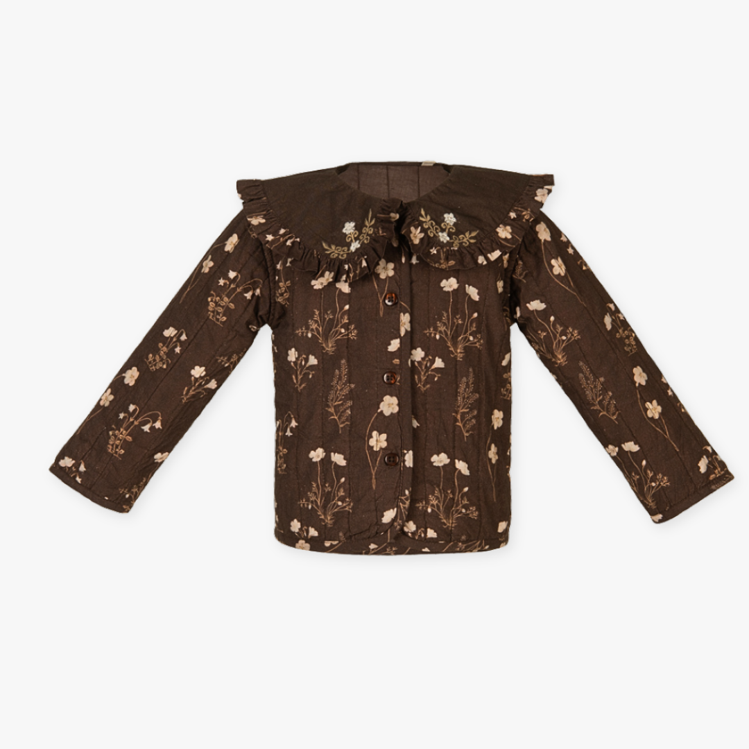 Theia Cotton Quilted Jacket