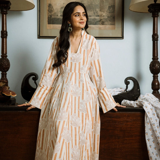 Zaeli Cotton Cambric Dress