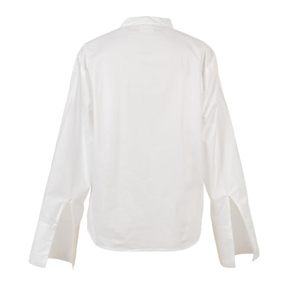 White shirt on a white background