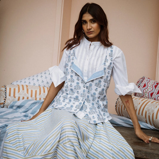 Zinaaya Cotton Poplin Shirt
