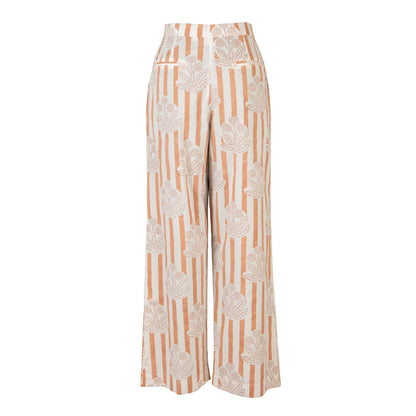 Zohra Cotton Poplin Pants