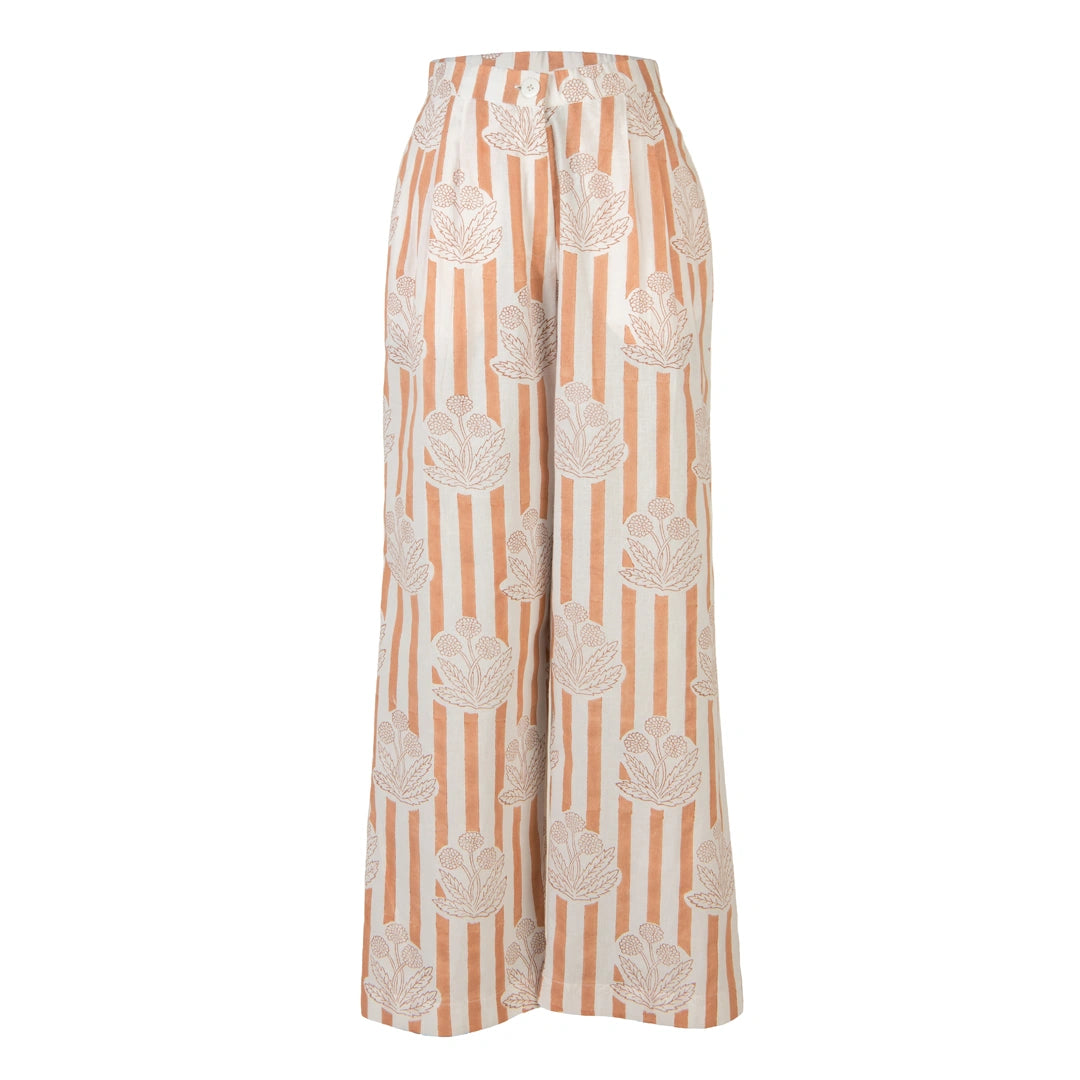 Zohra Cotton Poplin Pants