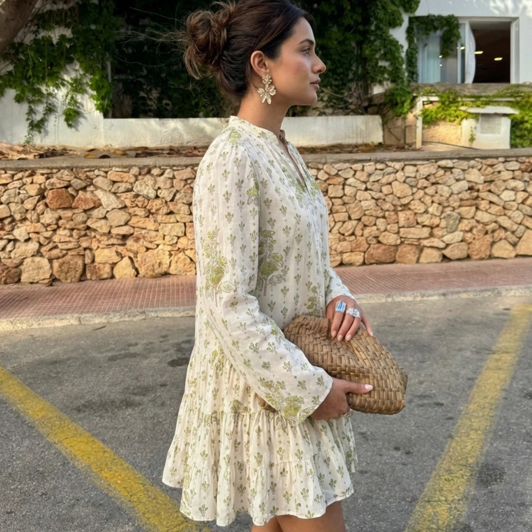 Zuna Cotton Poplin Dress
