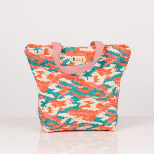 Coruna Small Lunch Bag with Zip Splash