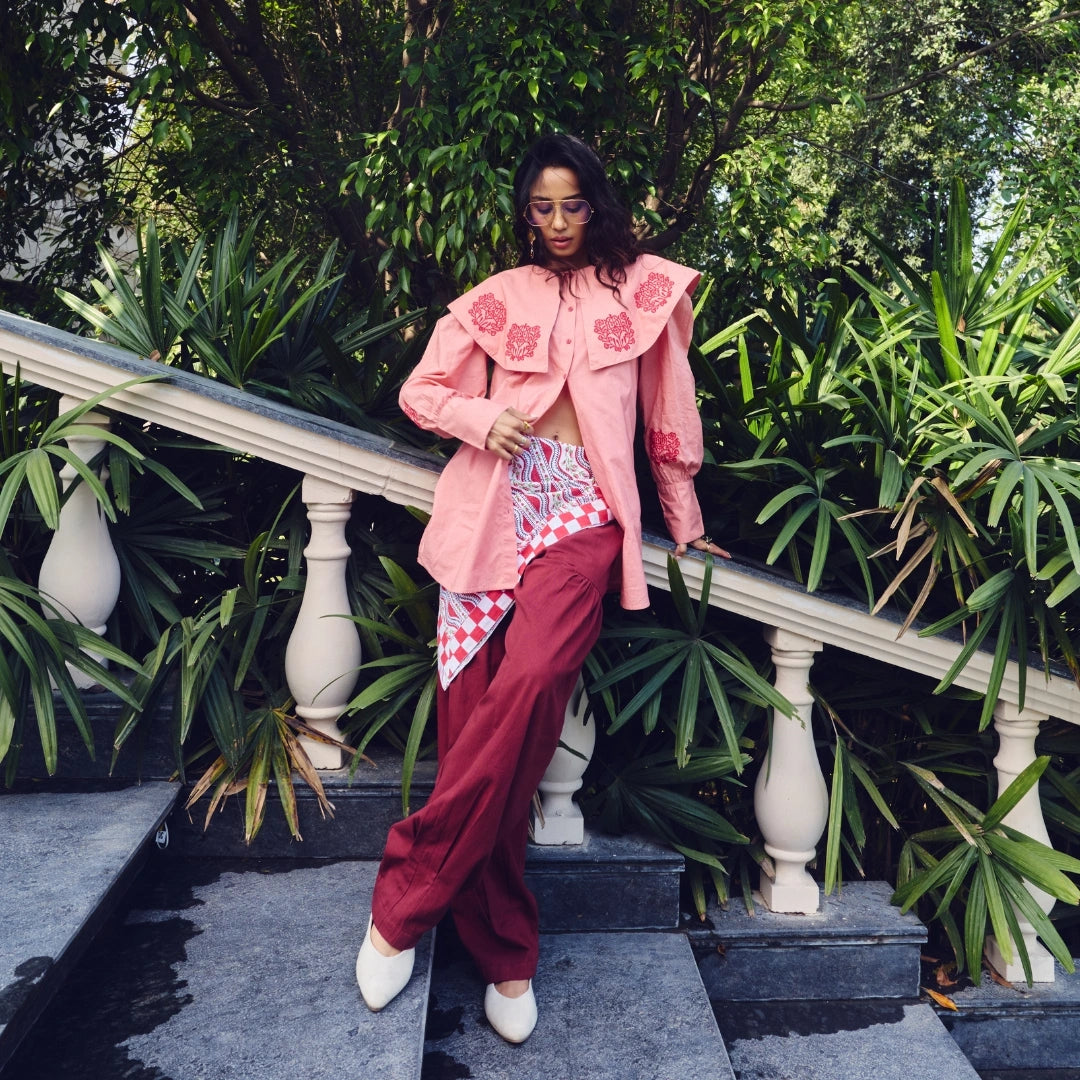 Meher Barrel Pants