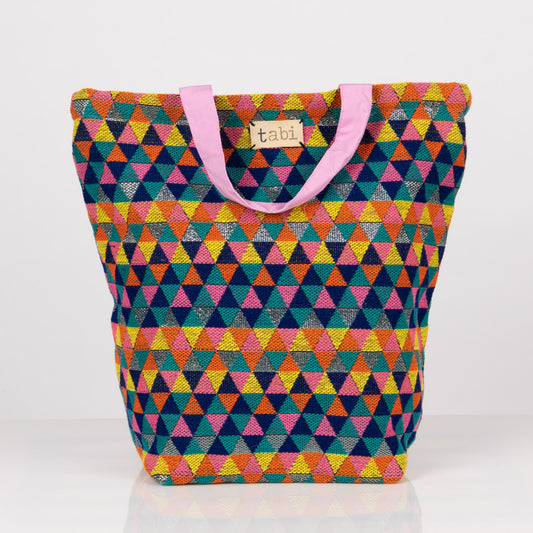 Nantes Big Lunch Bag with Zip Vibrant