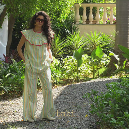 Laya Striped Set