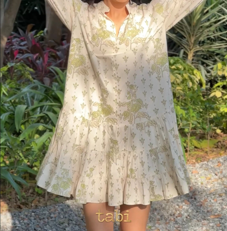 Zuna Cotton Poplin Dress Video