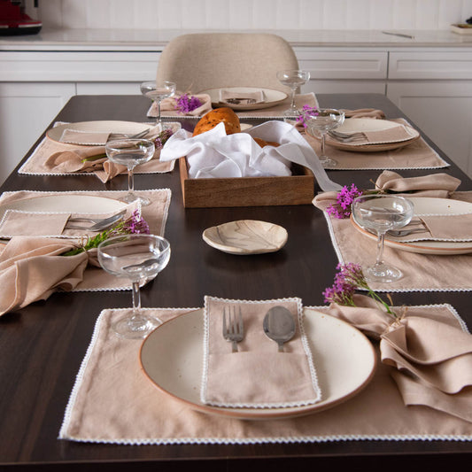 Balfour table linen set beige