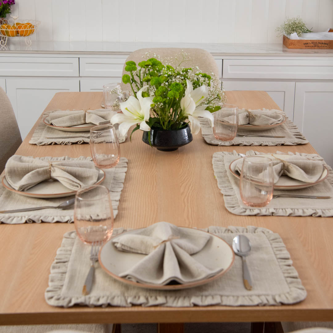 Birchwood Table Linen Set – Tabi