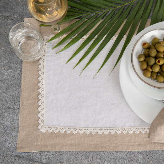 Wilden Linen Table Mats Natural