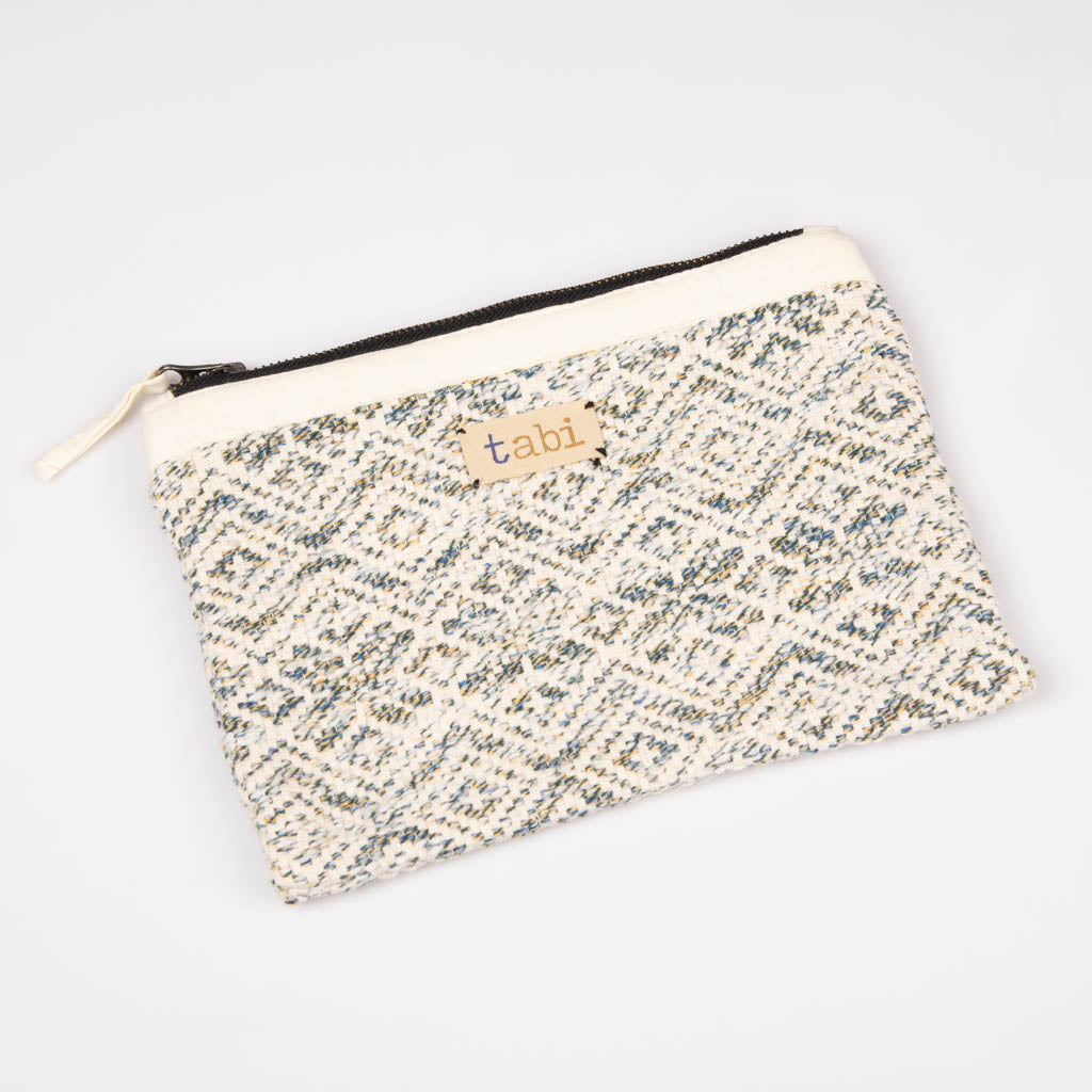 Fabric zipper pouch