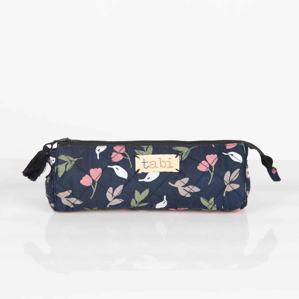 Fabric zipper pouch