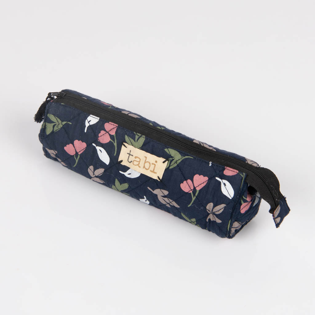 Fabric zipper pouch