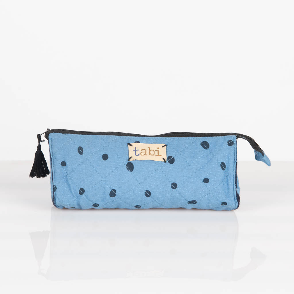 Fabric zipper pouch