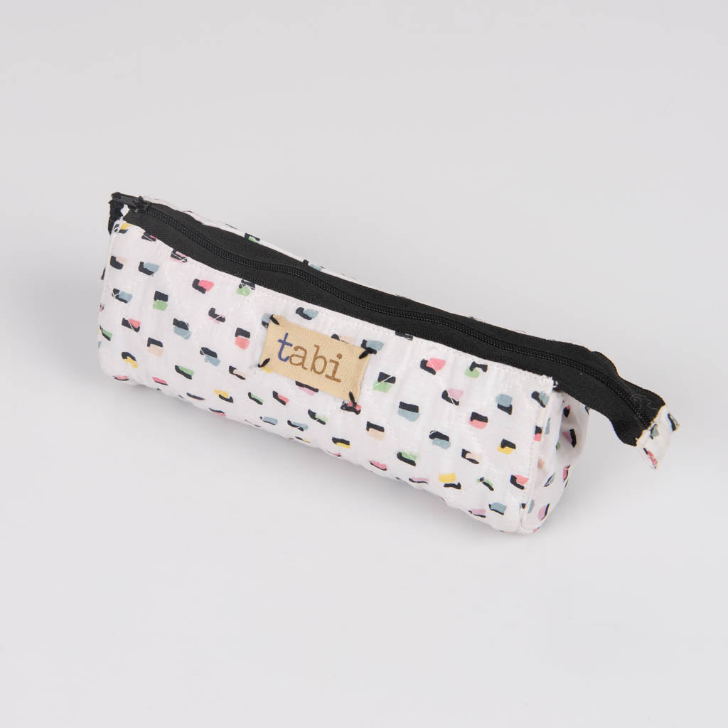 Fabric zipper pouch